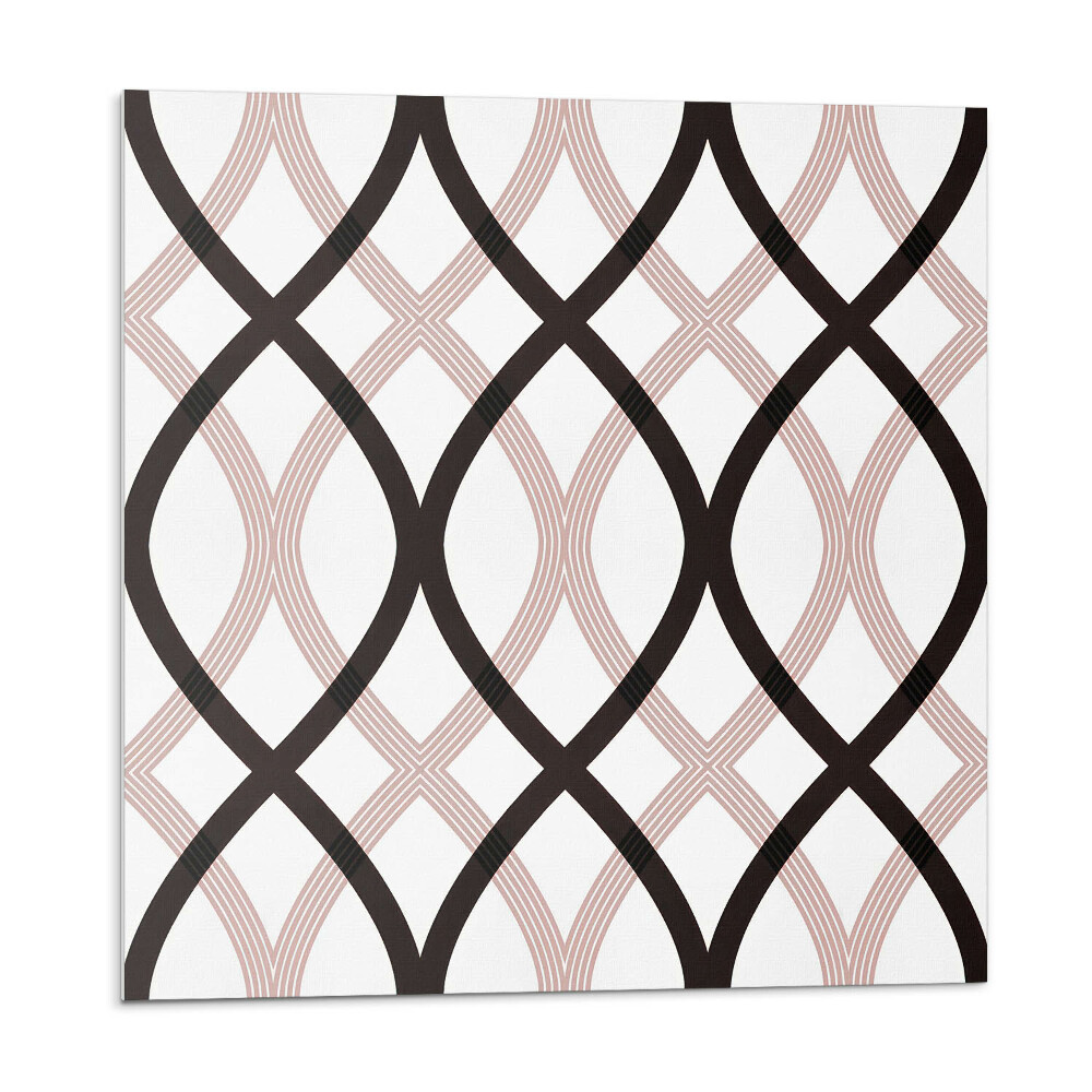 Vinyl csempe falra Stílusos hullámminta