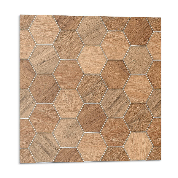 Öntapadós vinyl csempe Hatszögletű csempe minta