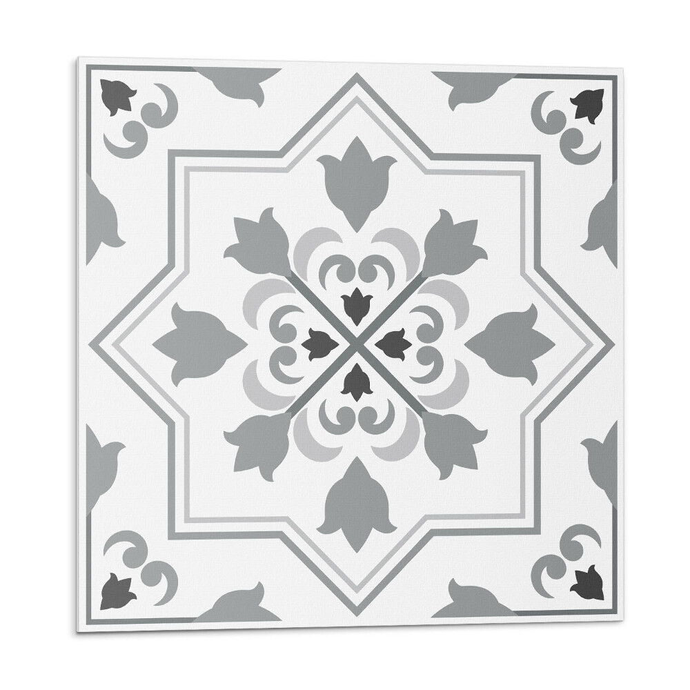 Vinyl csempe falra Virágmotívumos minta