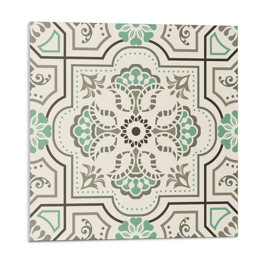 Öntapadós vinyl csempe Geometrikus motívumokkal díszített minta