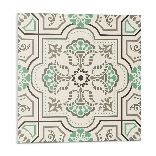 Öntapadós vinyl csempe Geometrikus motívumokkal díszített minta