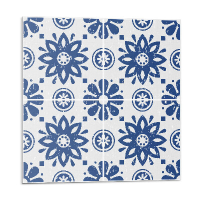 Vinyl csempe falra Virágminta a háttérben