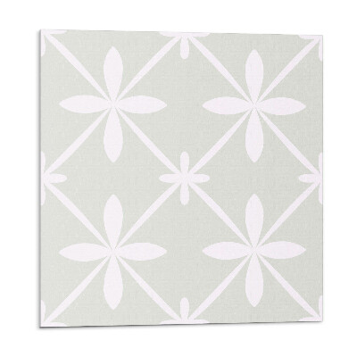 Öntapadós vinyl csempe Virágminta hálóban