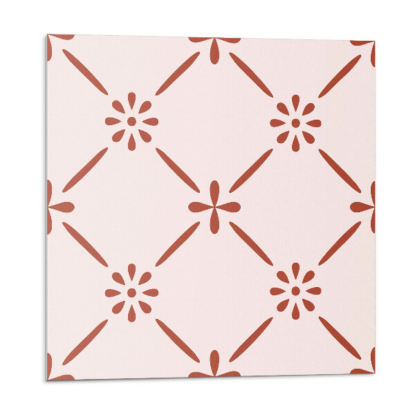 Vinyl csempe Stílusos virágminta