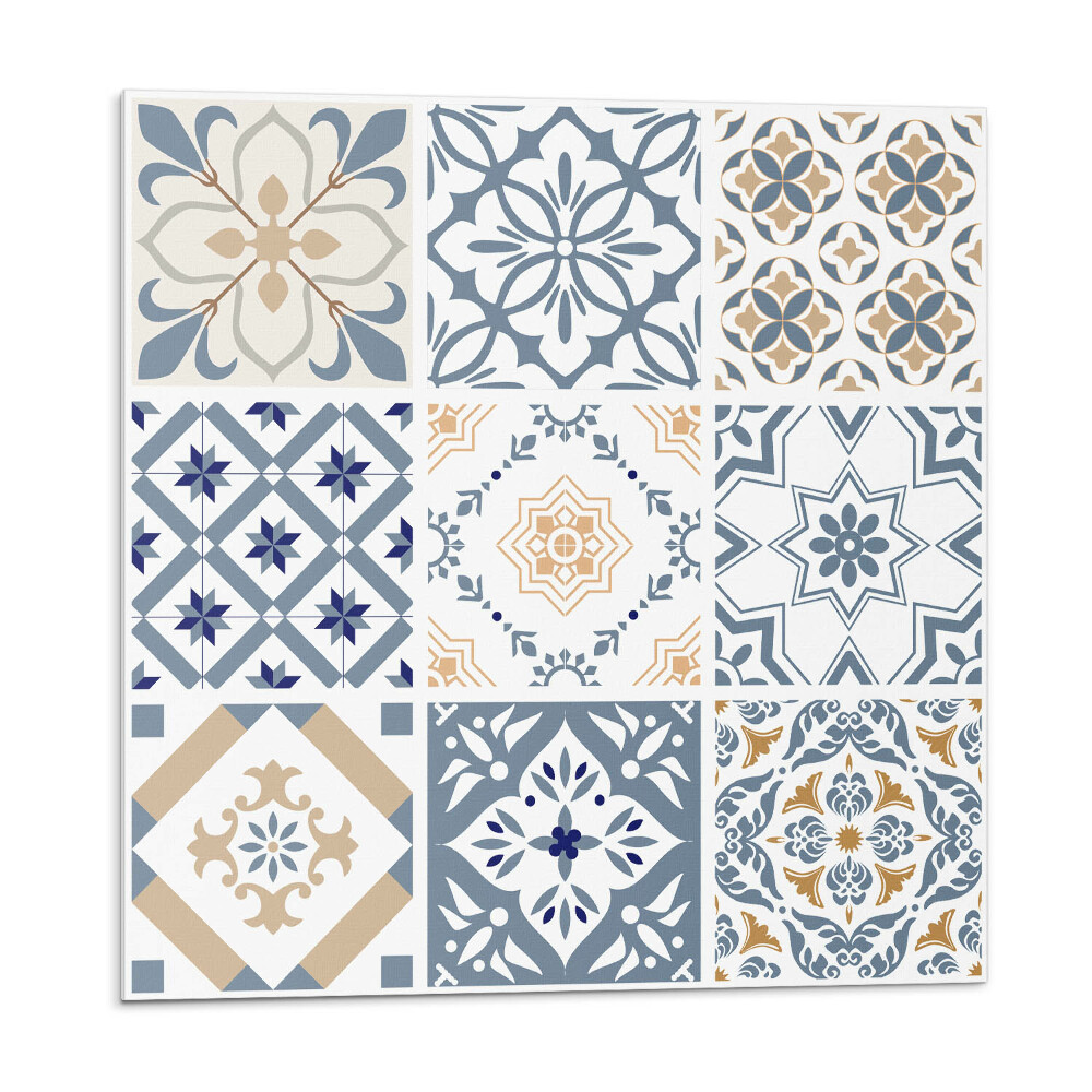 Vinyl csempe falra Kockás mozaikminták