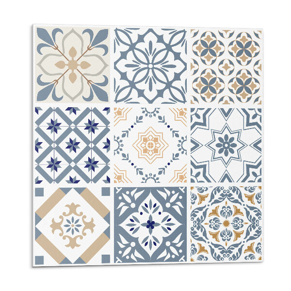 Vinyl csempe falra Kockás mozaikminták