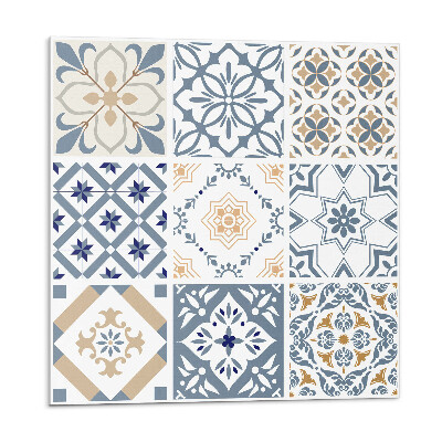 Vinyl csempe falra Kockás mozaikminták