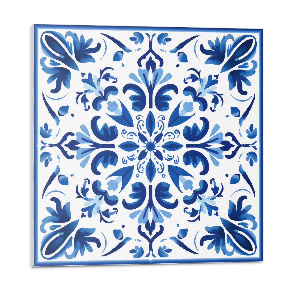 Vinyl csempe Virágminta szimmetriában