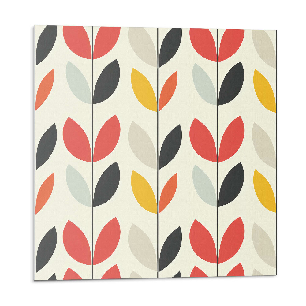 Vinyl csempe Levélminta a háttérben