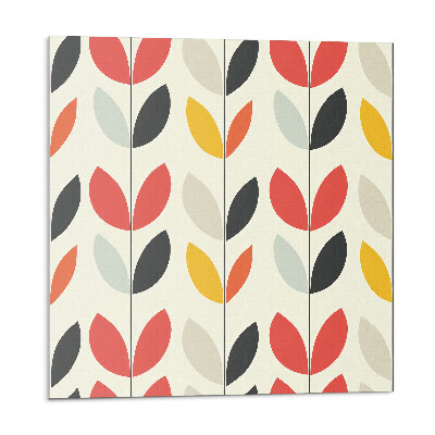 Vinyl csempe Levélminta a háttérben