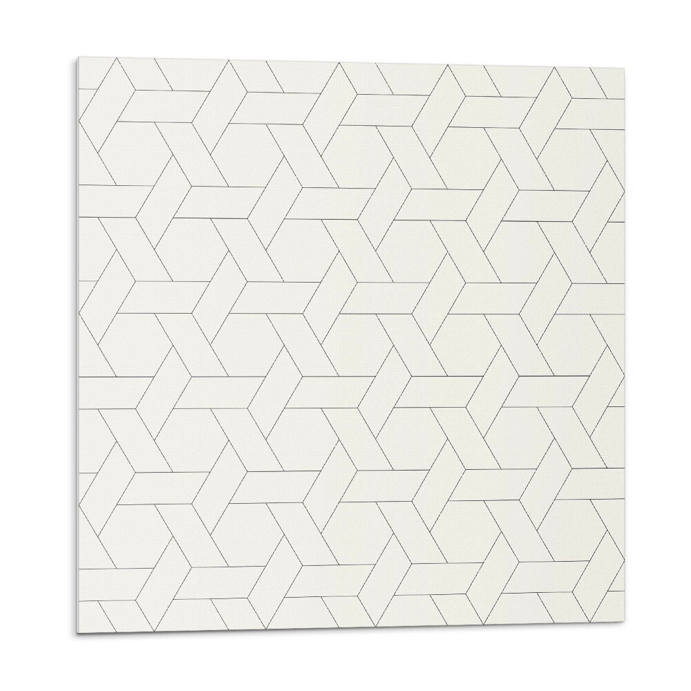 Öntapadós vinyl csempe Geometrikus hatszögletű minta