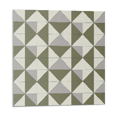 Vinyl csempe Geometrikus háromszög minta