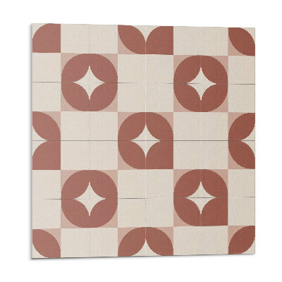 Vinyl csempe falra Geometrikus minta körökkel