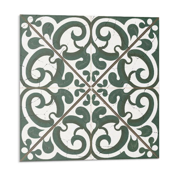 Vinyl csempe Növényi motívumokkal díszített minta