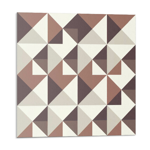 Öntapadós vinyl csempe Geometrikus minta háromszögekkel