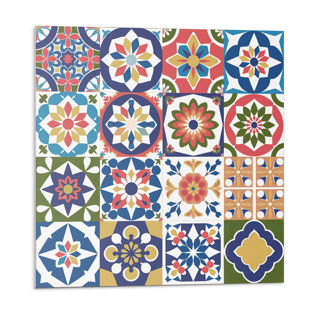 Vinyl csempe Mozaikminták négyzetekben