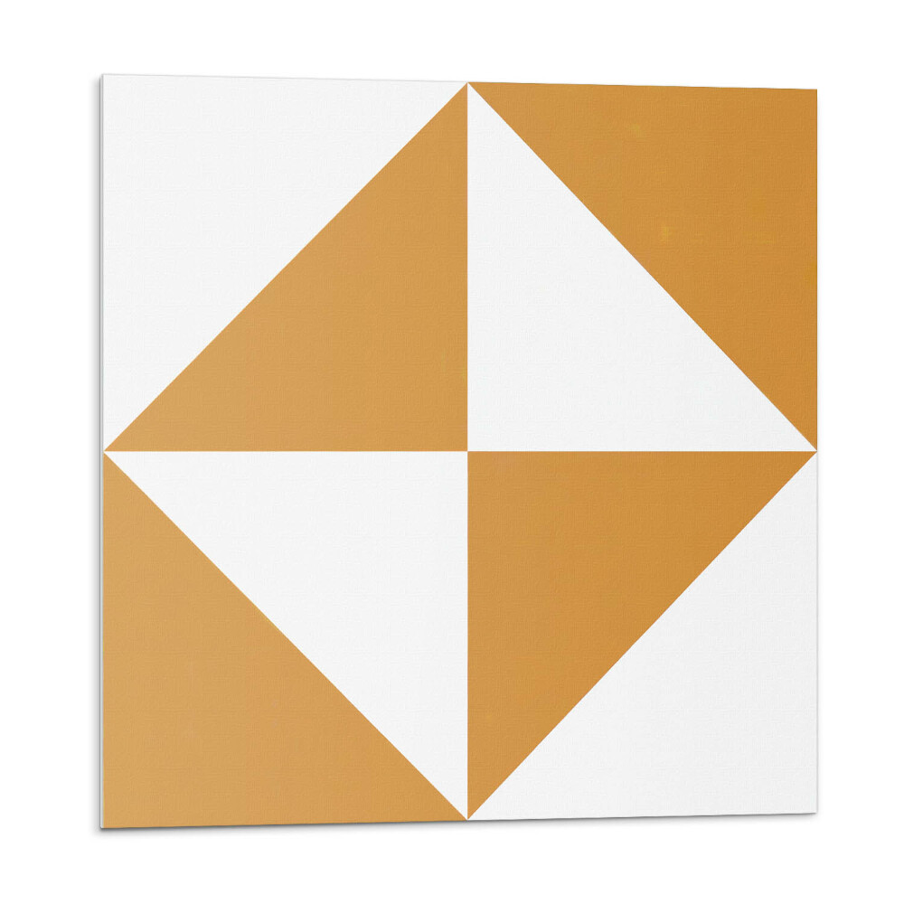 Vinyl csempe falra Geometriai háromszögek négyzetekben