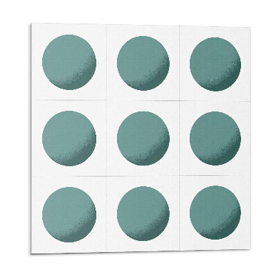 Öntapadós vinyl csempe Geometriai körök egy rácsban