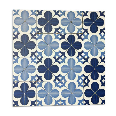 Öntapadós vinyl csempe Geometrikus virágmintás