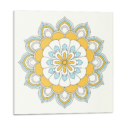 Vinyl csempe Virágmintás mandala