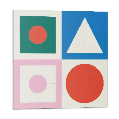 Vinyl csempe Geometria kontrasztokban