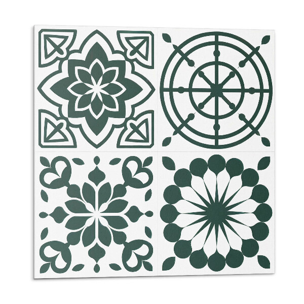 Vinyl csempe falra Virág- és geometriai minták