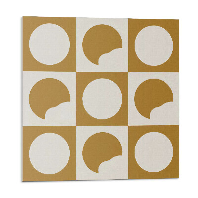 Vinyl csempe falra Absztrakt körök rések