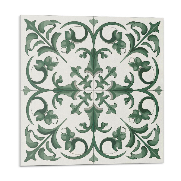 Vinyl csempe falra Növényminta virágmotívummal