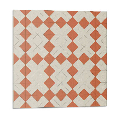 Vinyl csempe Gyémántminta rácsban