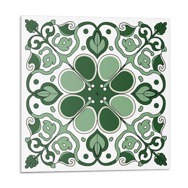 Vinyl csempe Növényi minta levelekkel