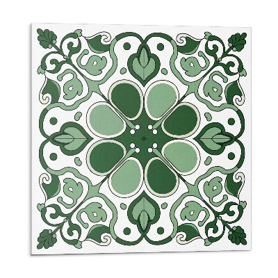 Vinyl csempe Növényi minta levelekkel