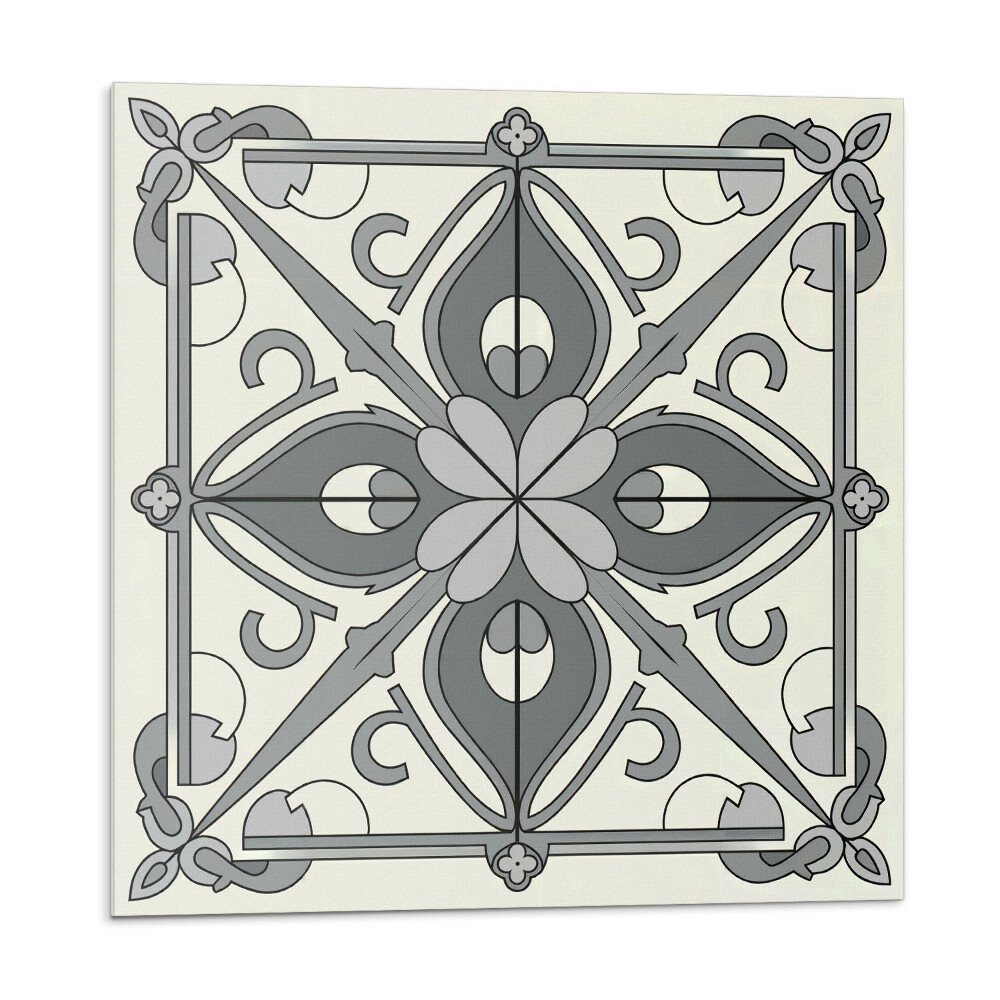 Vinyl csempe Virágminta szimmetriával