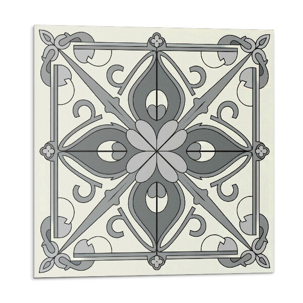 Vinyl csempe Virágminta szimmetriával