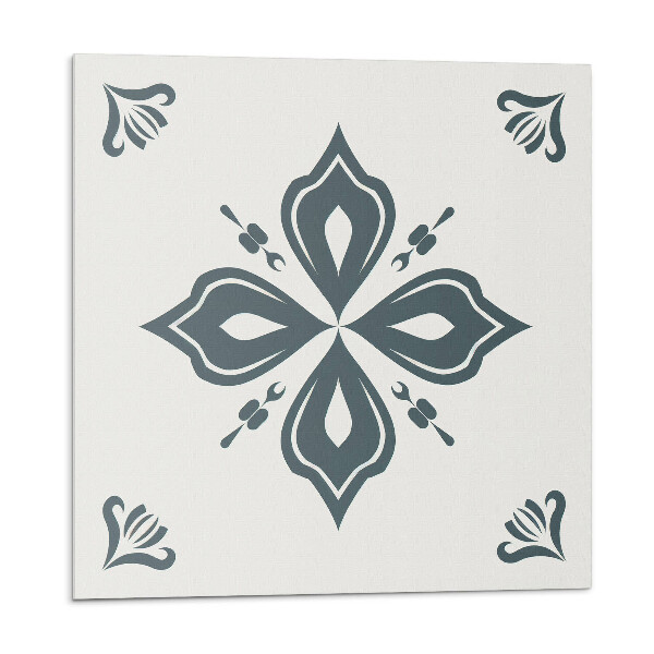 Vinyl csempe falra Virágmotívum a keresztben