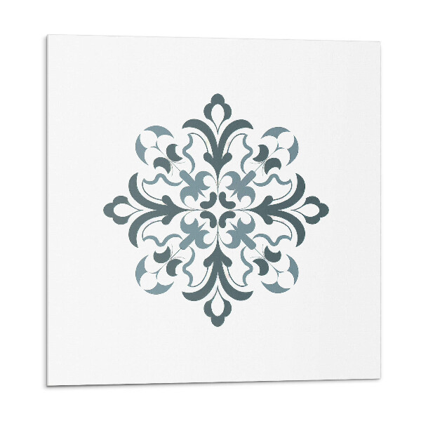 Öntapadós vinyl csempe Virágminta szimmetriában