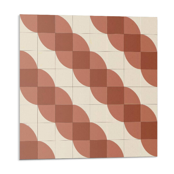 Öntapadós vinyl csempe Geometrikus hullámos minta