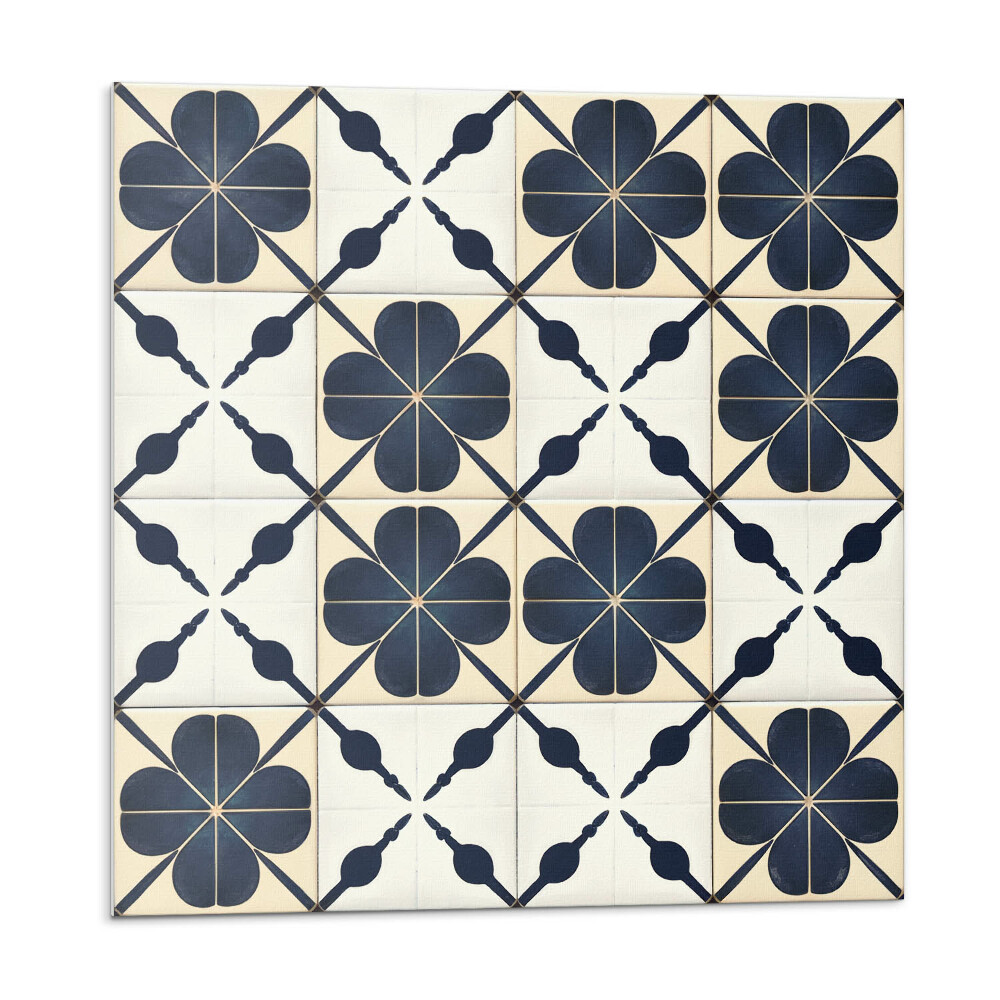 Öntapadós vinyl csempe Virágminta a háttérben