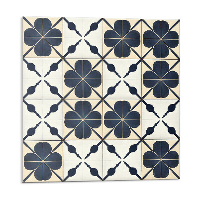 Öntapadós vinyl csempe Virágminta a háttérben