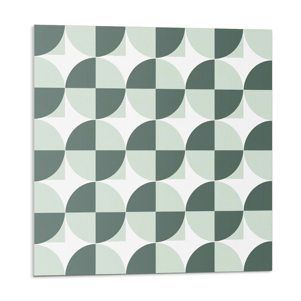 Vinyl csempe falra Körök és négyzetek geometriája