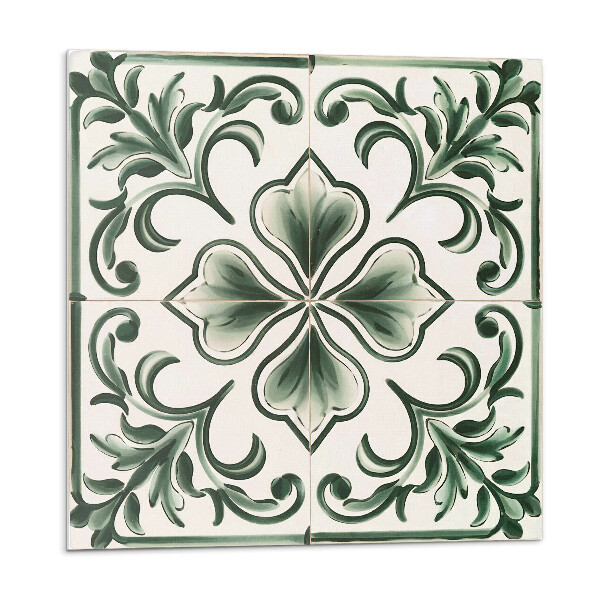 Öntapadós vinyl csempe Levelek és szívek mintája