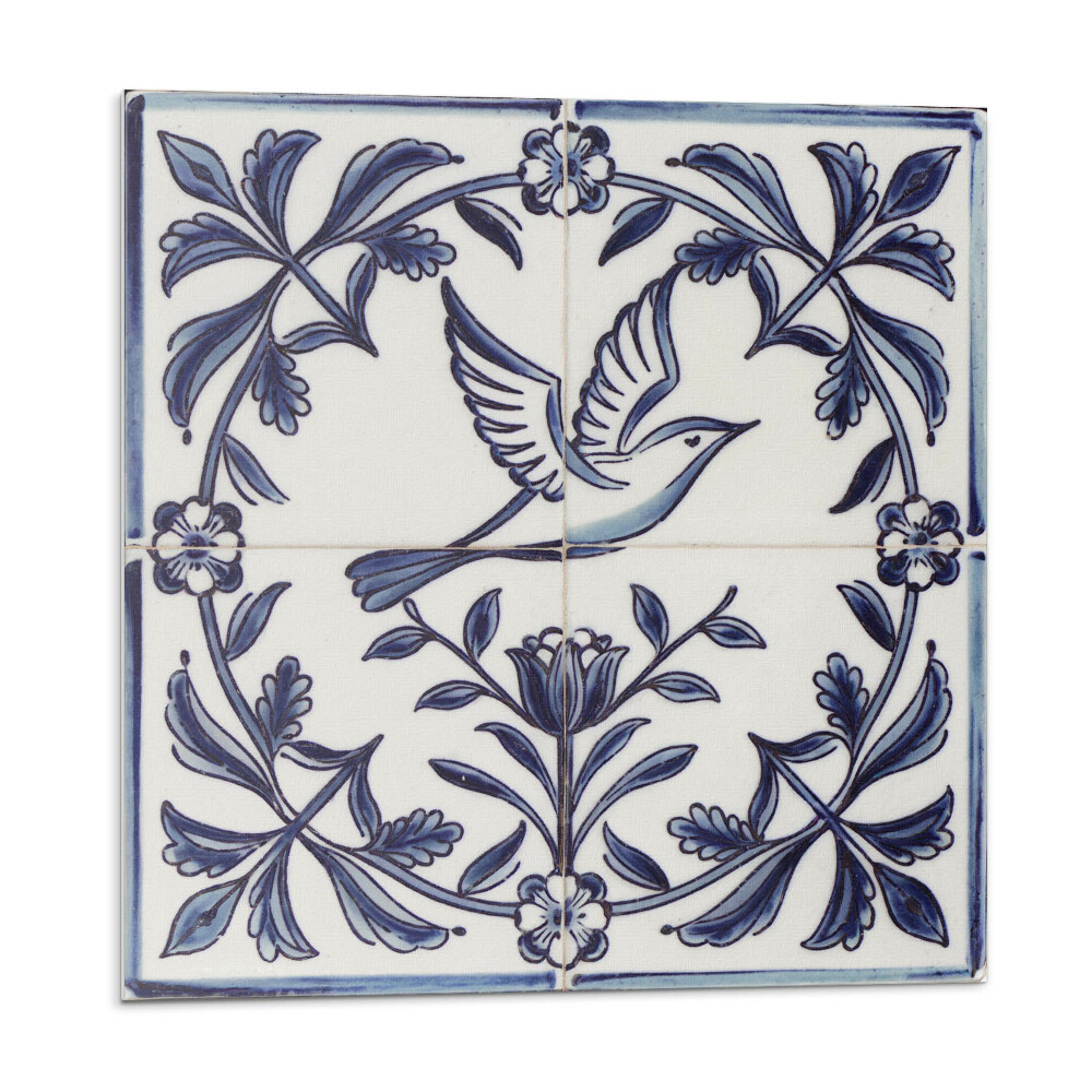 Vinyl csempe Madár a növények között motívum