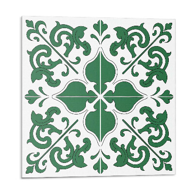 Vinyl csempe Növényi minta díszekkel