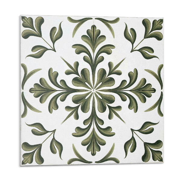 Vinyl csempe Növényi minta a háttérben