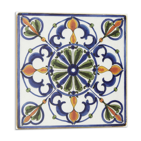 Vinyl csempe Növényi minta díszekkel