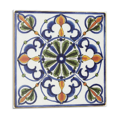 Vinyl csempe Növényi minta díszekkel