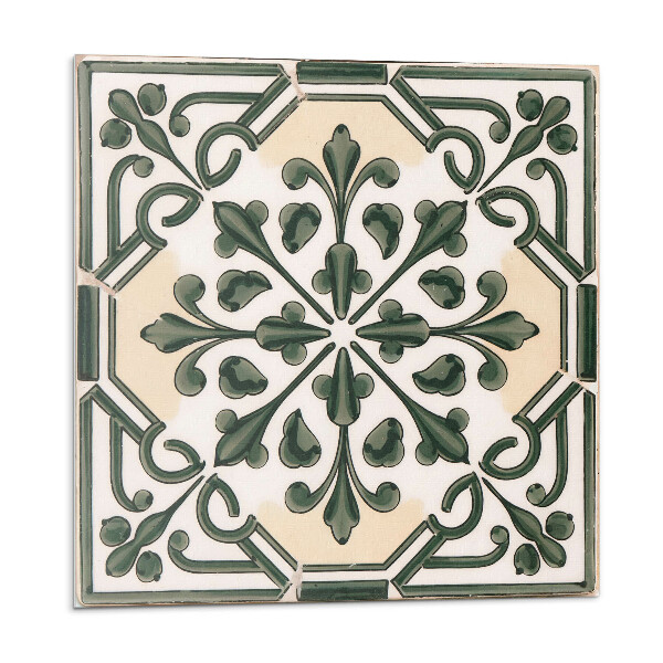 Vinyl csempe falra Növényminta a csempén