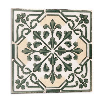 Vinyl csempe falra Növényminta a csempén