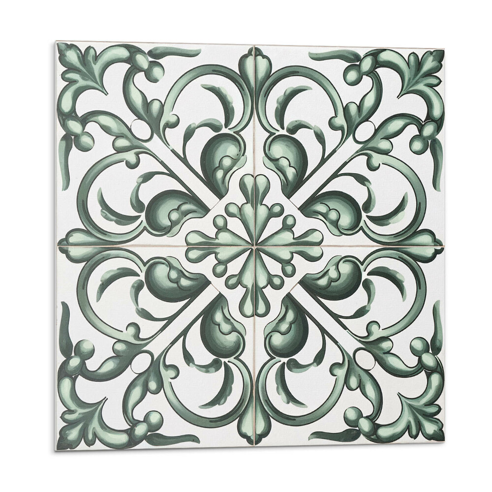 Öntapadós vinyl csempe Növényi minta szimmetriában