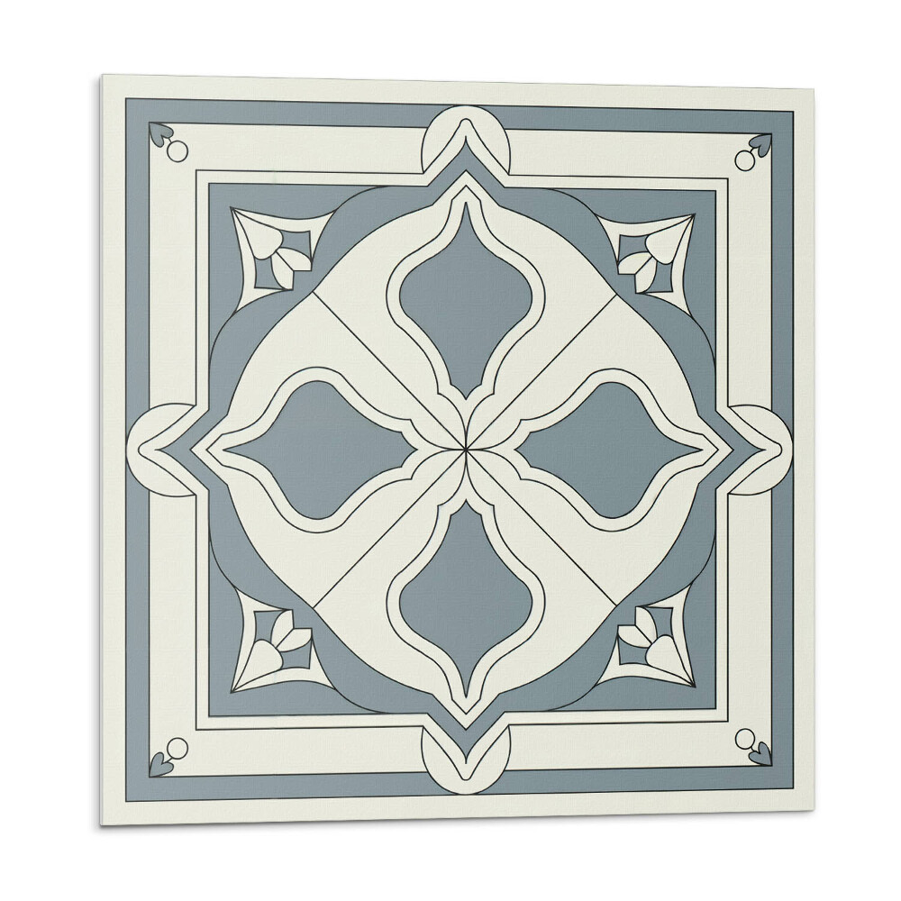 Vinyl csempe Virágmintás csempéken