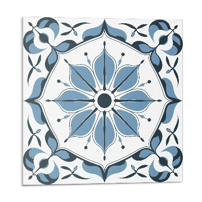 Vinyl csempe falra Virágminta részletekkel